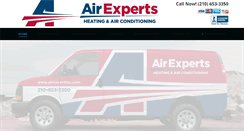Desktop Screenshot of airexpertstx.com